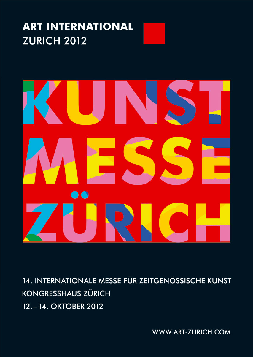 Poster ART INTERNATIONAL ZURICH 2012
