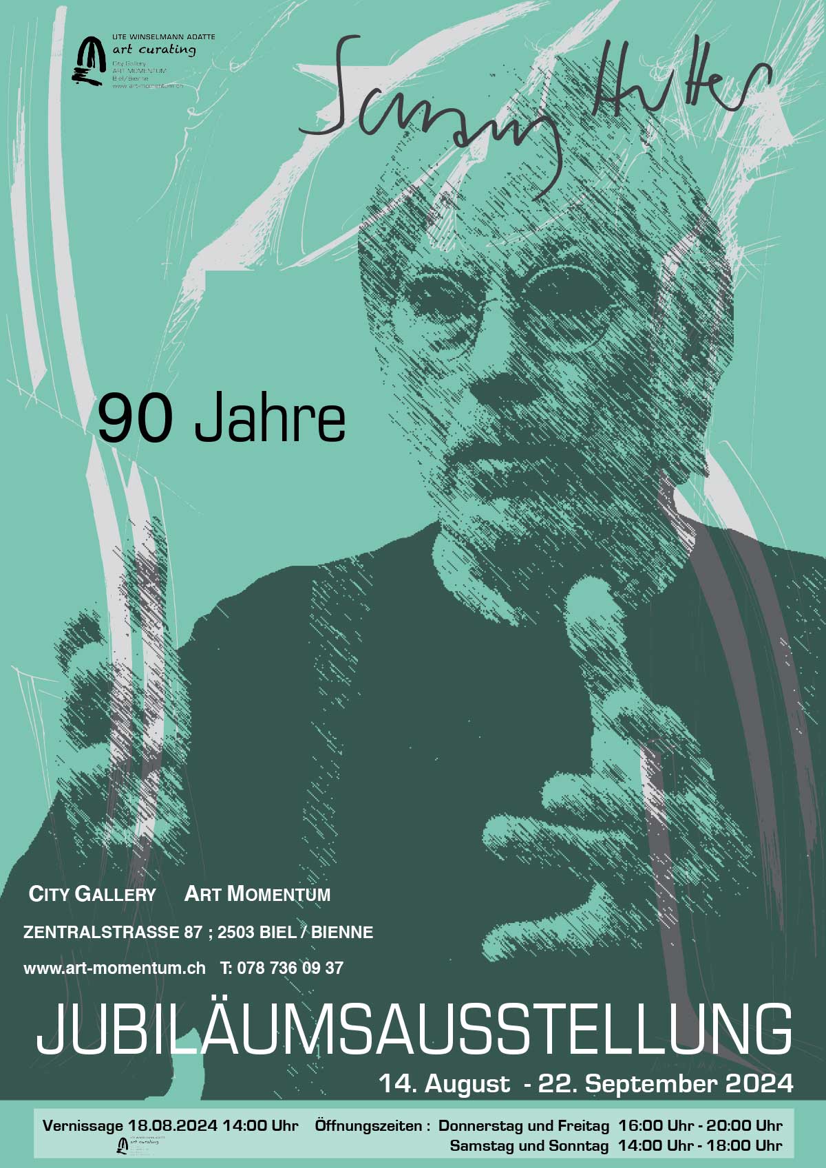 Schang Hutter - Exposition à l'occasion du 90e anniversaire du grand sculpteur suisse